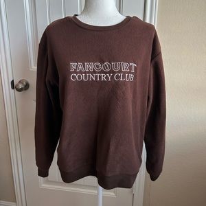 Brown Teddy Sweater/Pullover